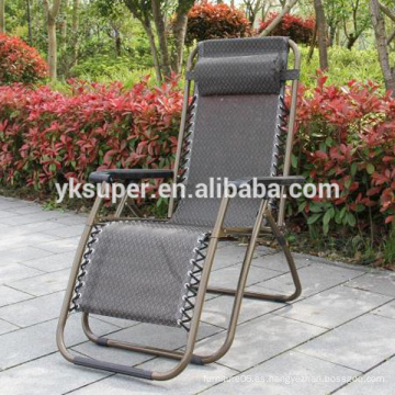 Ocio interior plegable al aire libre sillón reclinable ajustable